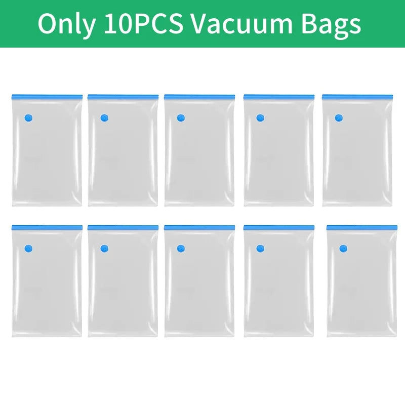 Vacuum Storage Bags 1-10 Pack | Space Saver for Comforters & Travel