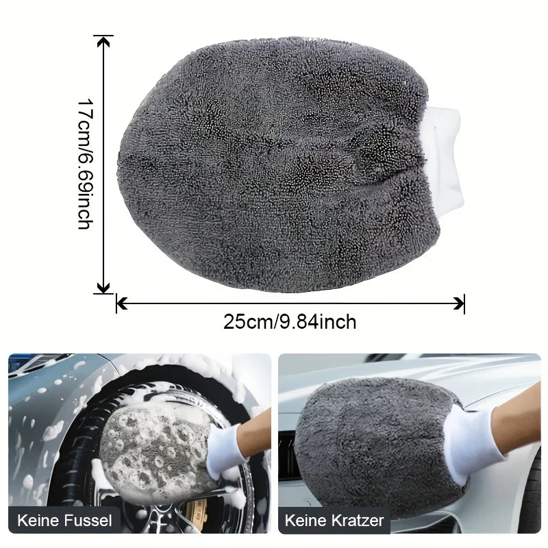 11-Piece Microfiber Car Cleaning & Detailing Kit - Scratch Removal