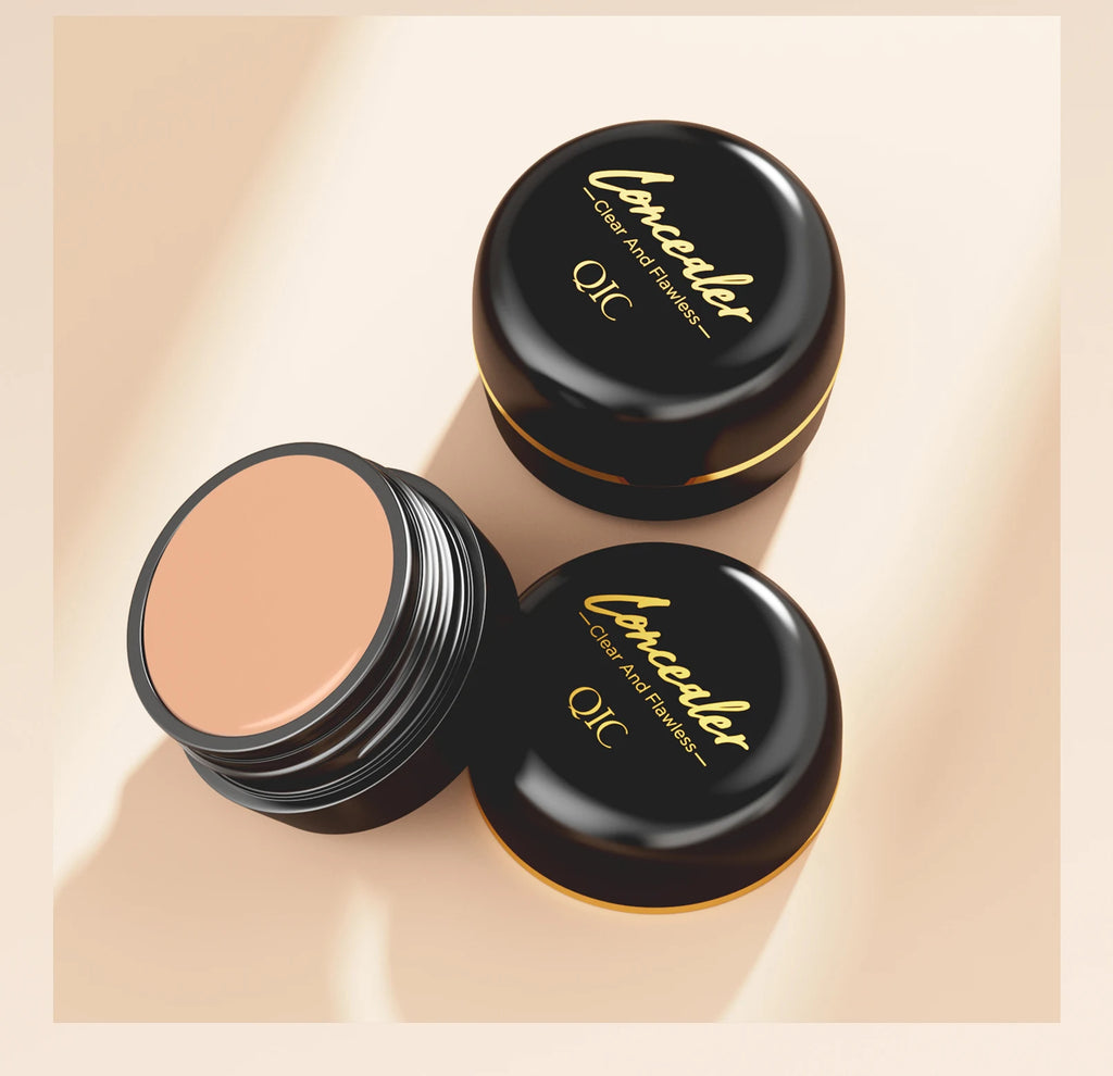 Hydrating Eye Brightening Concealer & Contour Cream - Full Coverage, Long-Lasting Makeup
