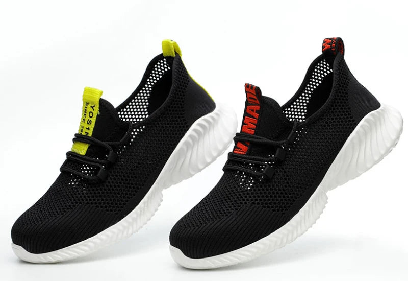 Iairay Lightweight Hyper-Breathable Summer Work Shoes