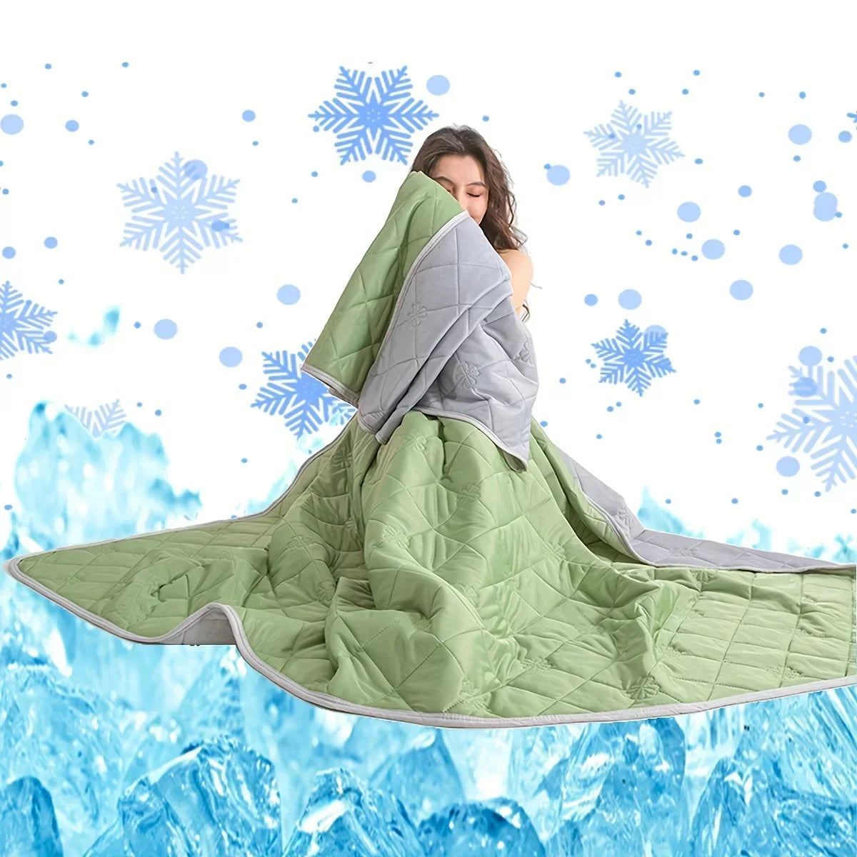 Silk Cooling Quilt for Summer Bed | Breathable & Light