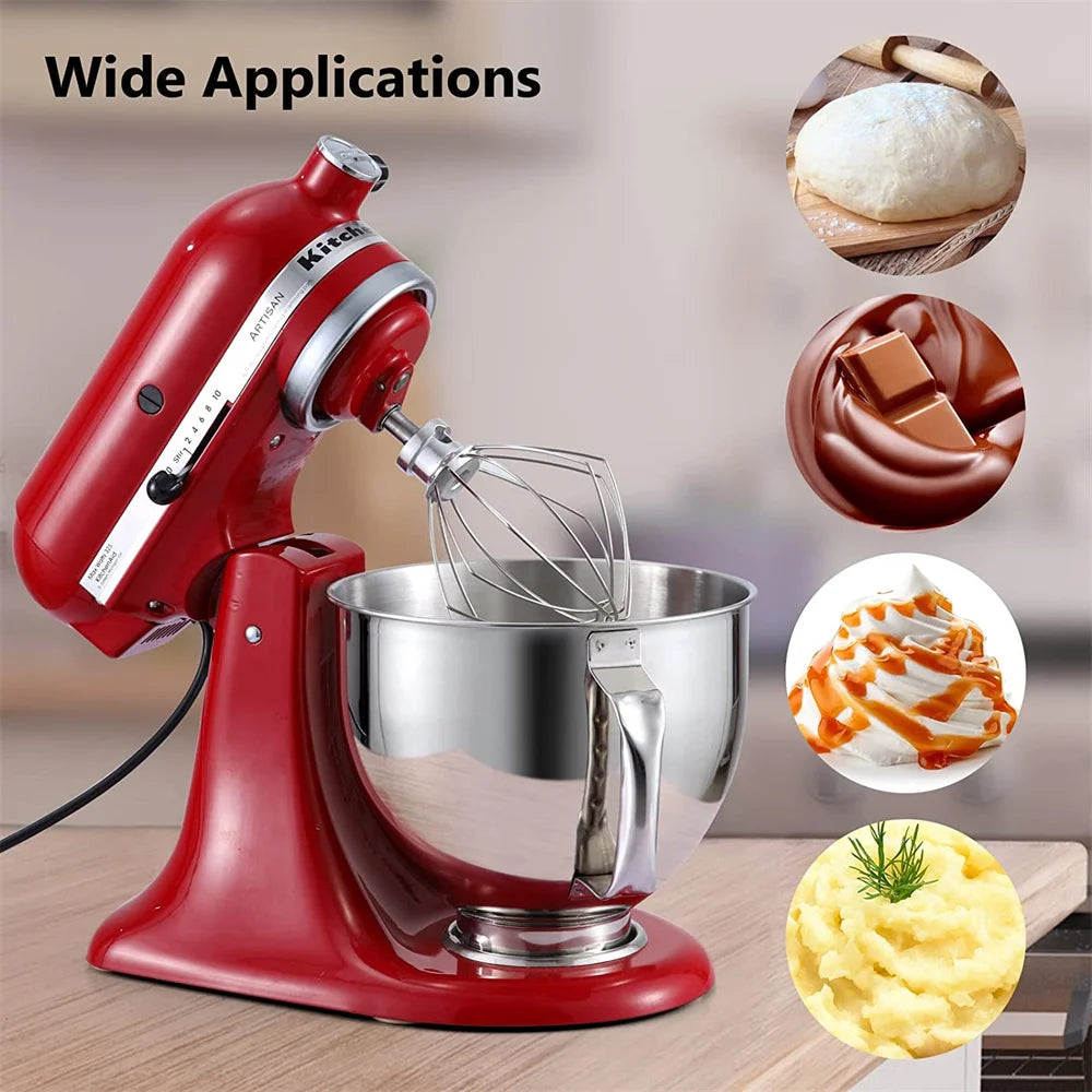 KitchenAid 4.5-5 QT Tilt-Head Mixer Stainless Steel Bowl | Artisan & Classic Series
