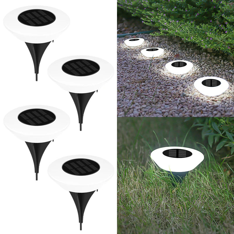 SHENZHITECH Solar Ground Lights - High-Efficiency Landscape Lighting