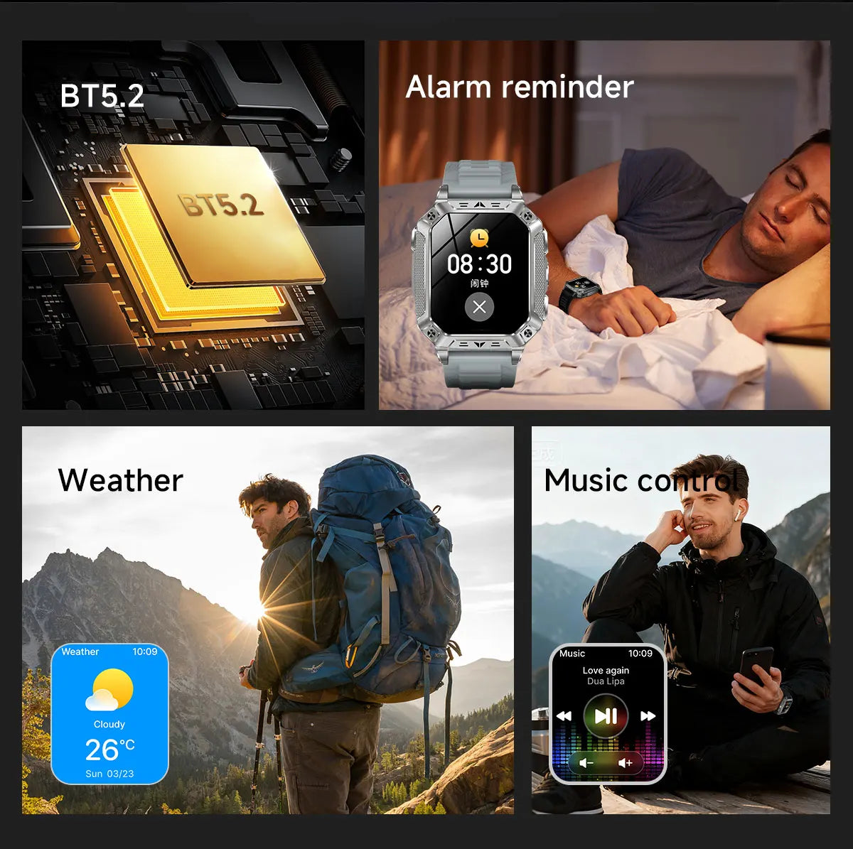 Apex Outdoor Smartwatch | GPS, Flashlight, AMOLED, 10ATM - Your Ultimate Adventure Companion