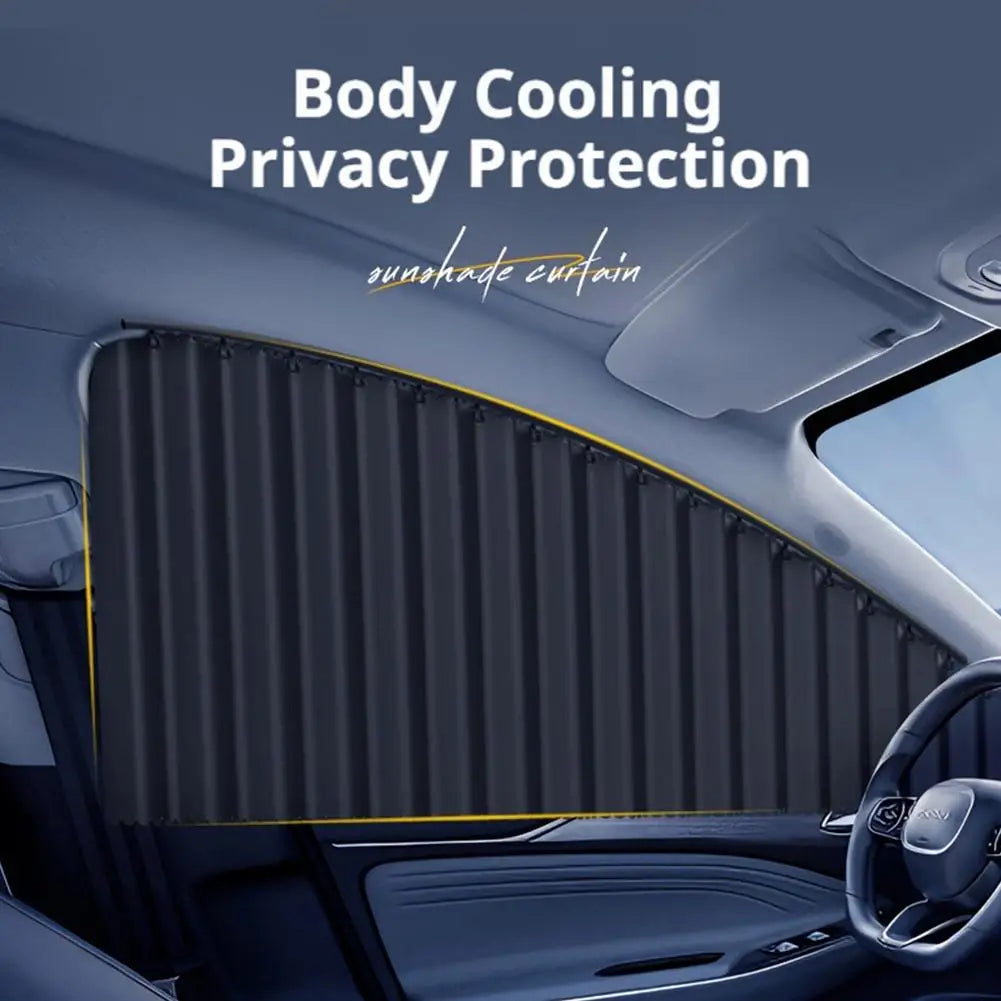 Car Window Sun Shade - Telescopic UV Heat Shield | 2/4 Pcs for Sedans & SUVs