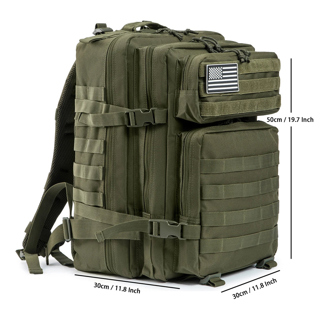 ReFire Gear 3-Day Tactical Backpack - Hiking & Fitness Pack