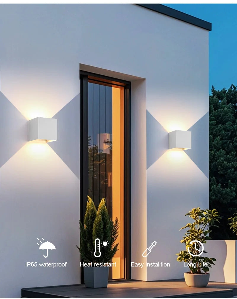 Pumous Dual-Directional Waterproof Outdoor LED Light