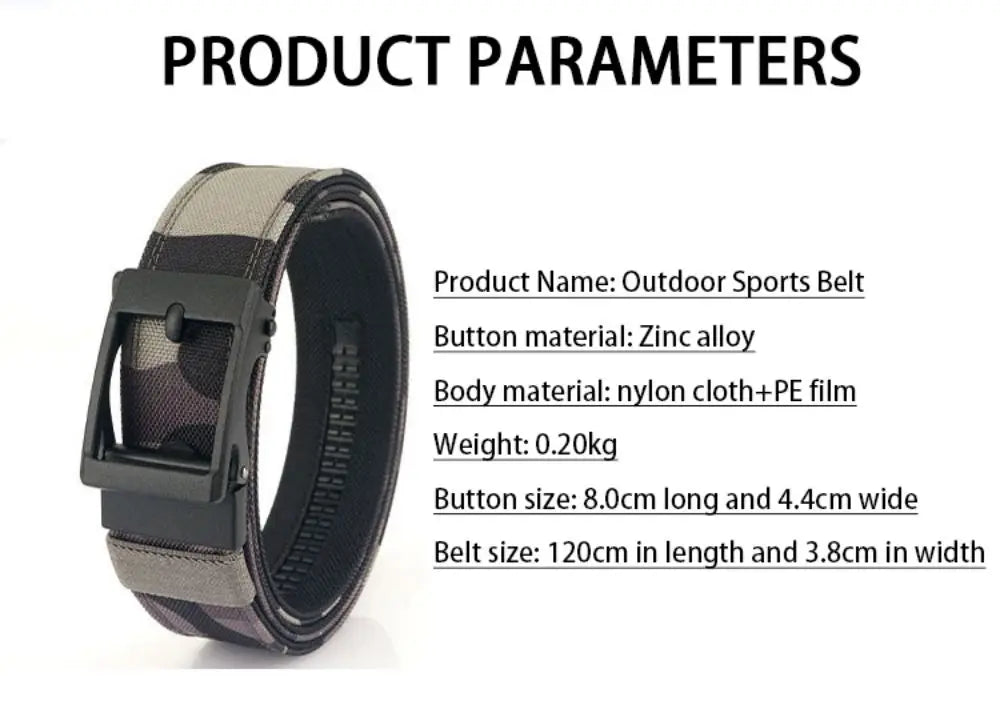 Vabena Tactical Outdoor Belt - Quick Release & Multi-Function