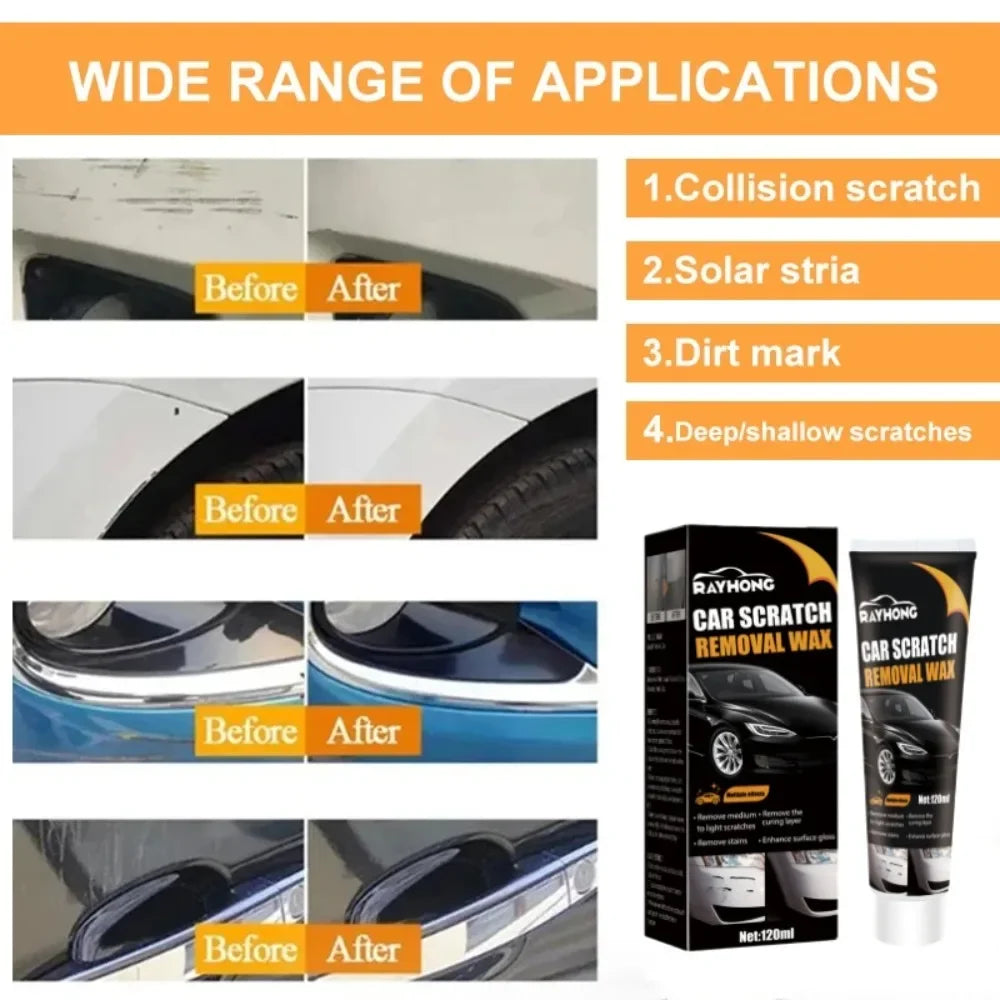 Vabena Car Scratch Remover & Swirl Repair Kit - Paint Care Compound