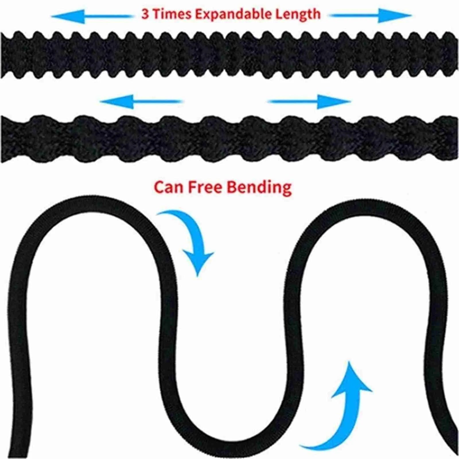 Vabena High Pressure Expandable Garden Hose with Sprinkler - US 3/4"