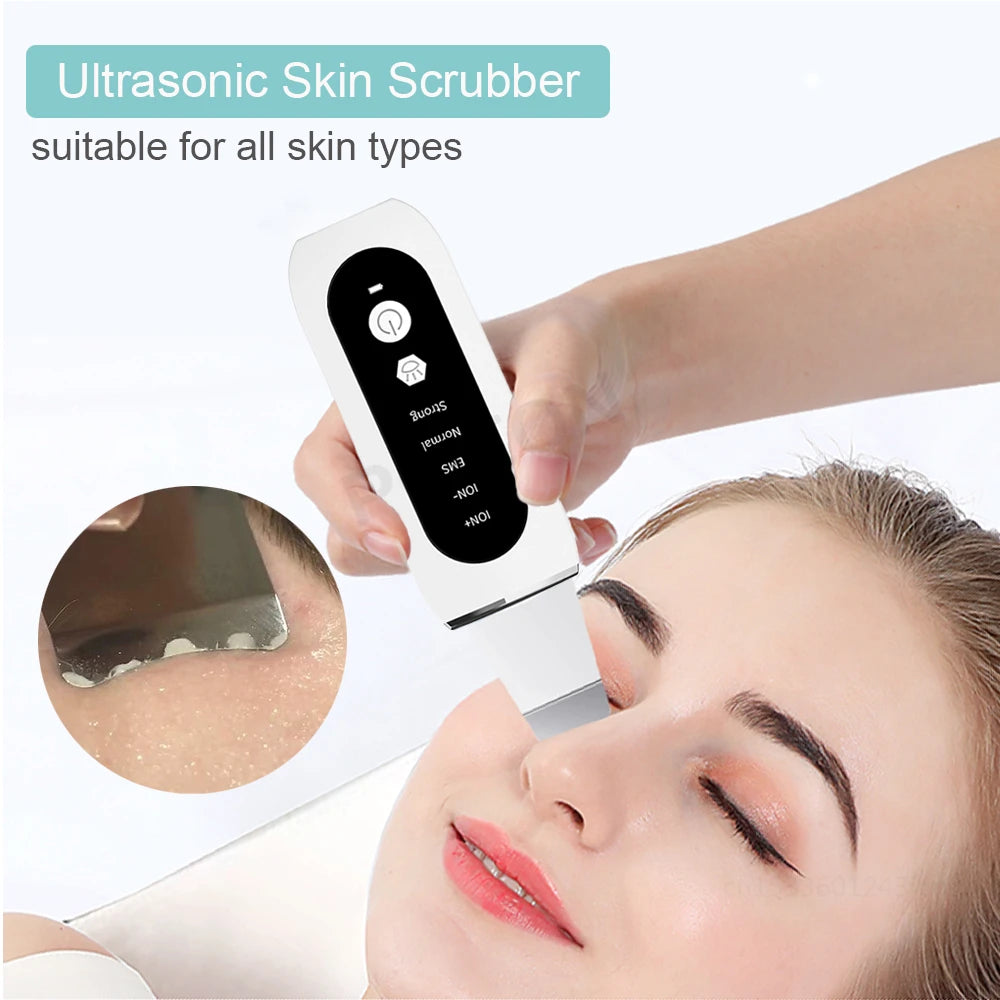 Peicon Professional Ultrasonic Skin Scrubber - Deep Cleansing & Exfoliation