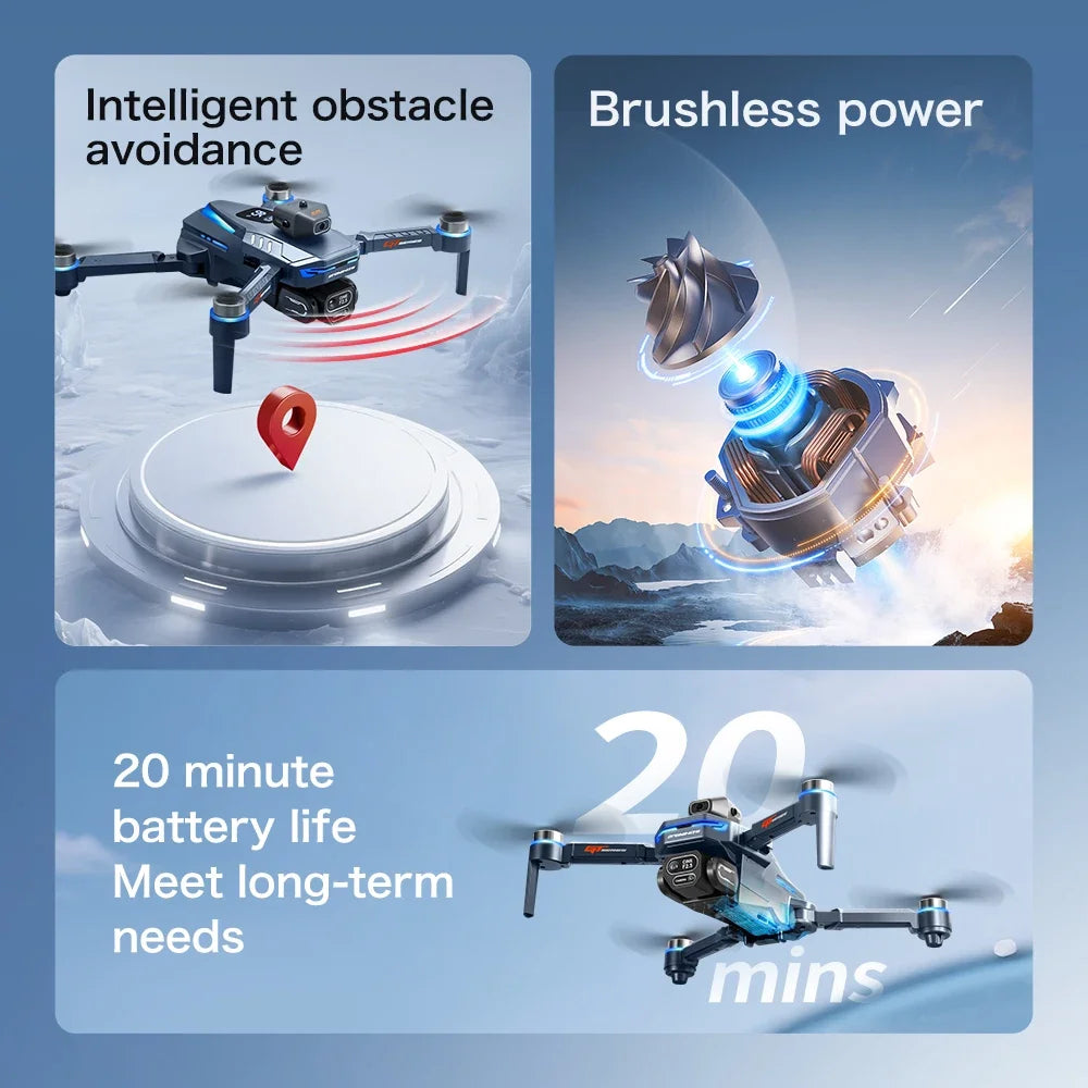 Lenovo GT8 Drone | Pro 8K Dual Camera GPS FPV Quadcopter