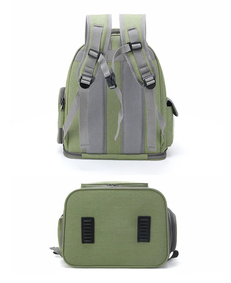 Transparent Pet Carrier Backpack for Cats & Small Dogs | Travel Bag