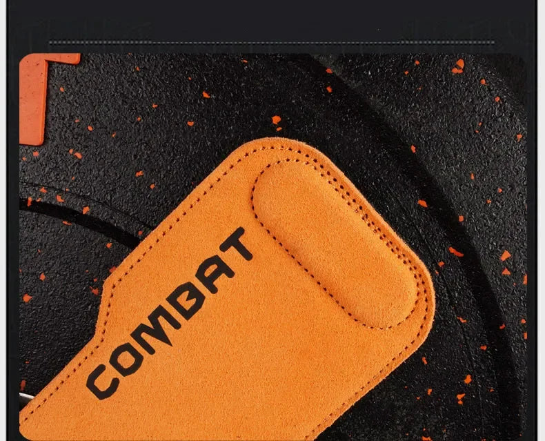 Professional Cowhide Gym Grips - Anti-Skid Weightlifting Pads