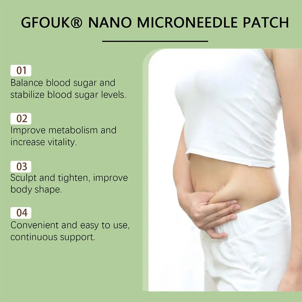 GFOUK Moringa Berberine NAD Patch | 10-in-1 Weight, Blood Sugar & Anti-Aging Support