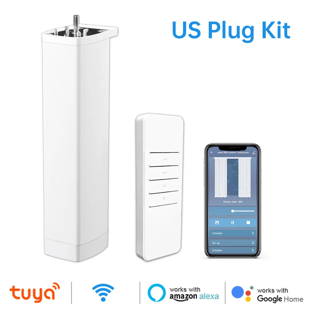 Tuya Smart Shutter & Curtain Motor - Automated Blinds Control