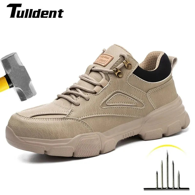 Tulldent Steel-Wire Smart Dial Safety Sneakers - Ultimate Protection & Comfort