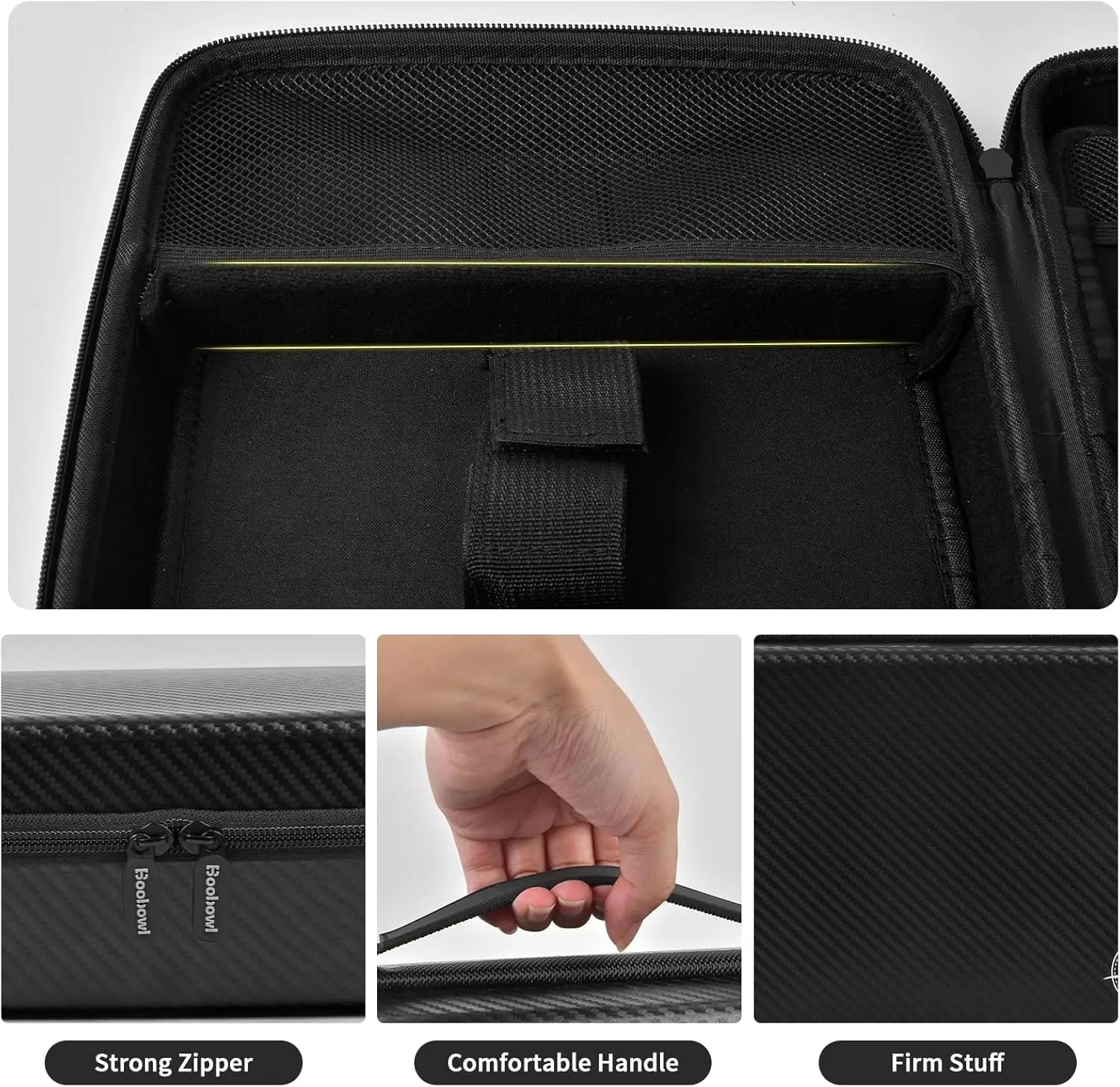 Ufree Hard Travel Case for Hair Clippers & Barber Supplies Organizer