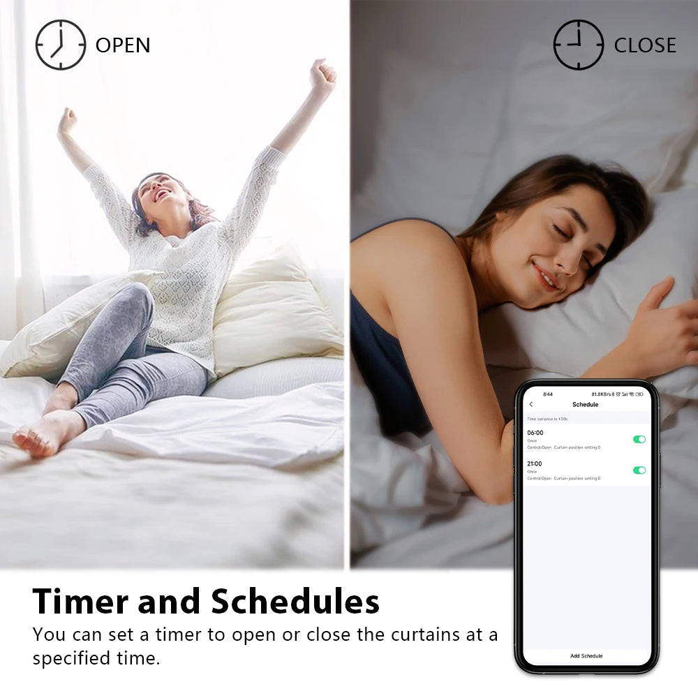 LoraTap WiFi Smart Blinds Switch - App & Voice Control for Modern Homes
