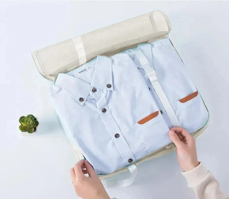 7/10 Pcs Travel Organizer Set - Packing Cubes & Storage Bags for Suitcases