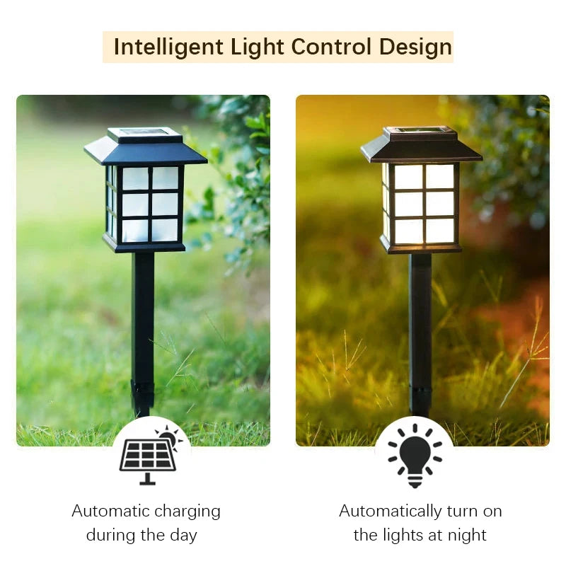 Solar Pathway Lights 8-Pack | Outdoor Waterproof Garden Decor