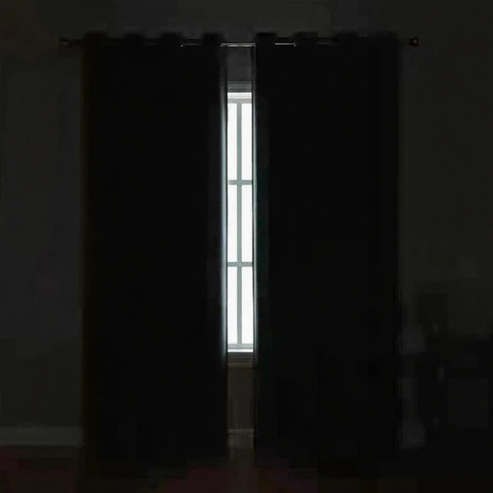 Blackout Thermal Curtains - Noise Reduction & Privacy Drapes