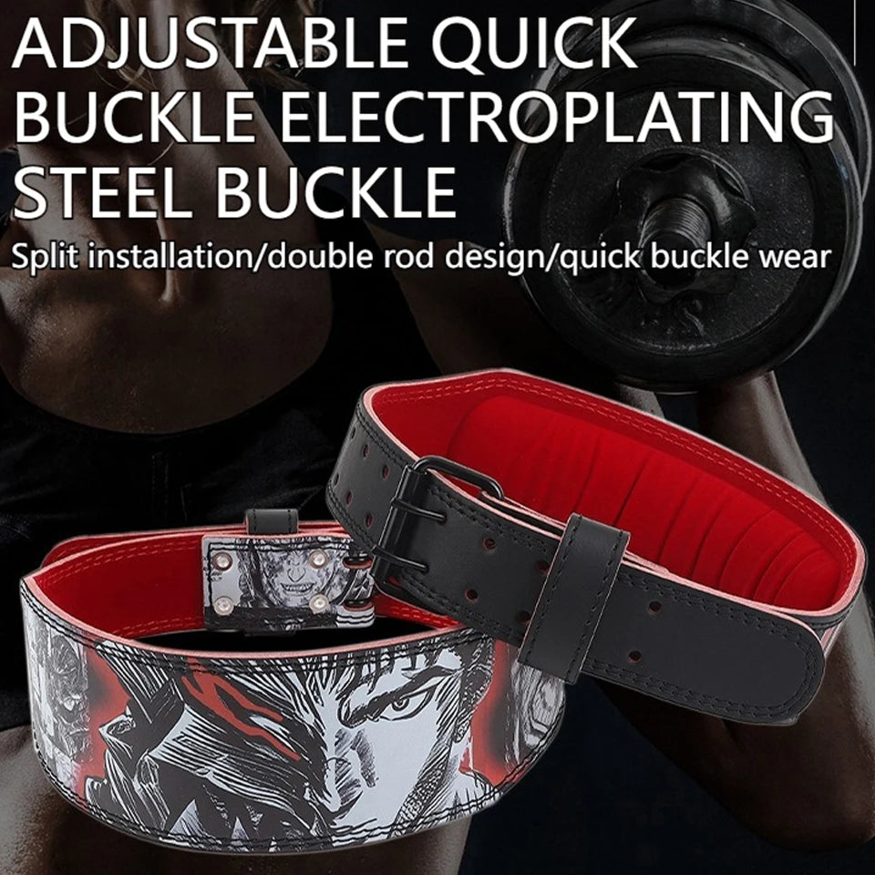 LOOGDEEL Lower Back Support Belt for Fitness, Weightlifting & Gym | Breathable Lumbar Waistband for Men & Women