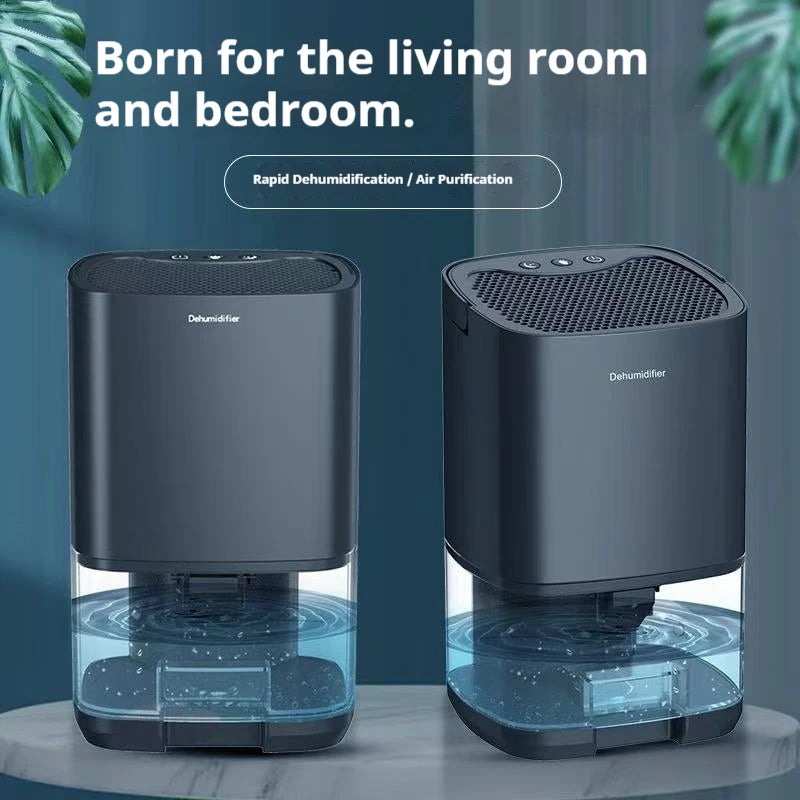 Homefish Portable Mute Dehumidifier | Moisture Absorber & Air Dryer for Home, Office