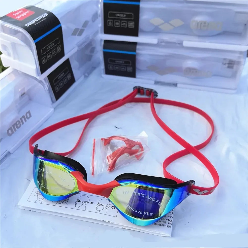 Aremd 25 Year Pro Racing Swimming Goggles - Waterproof Anti-Fog UV400