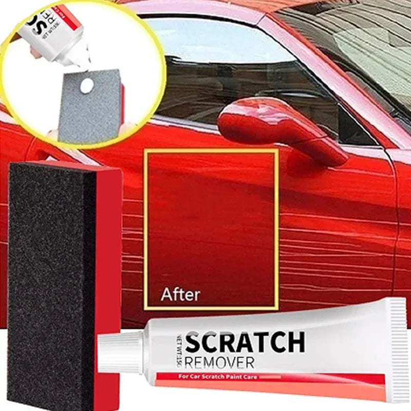 Car Scratch Remover Polish - Paint Repair Kit & Auto Care Tools