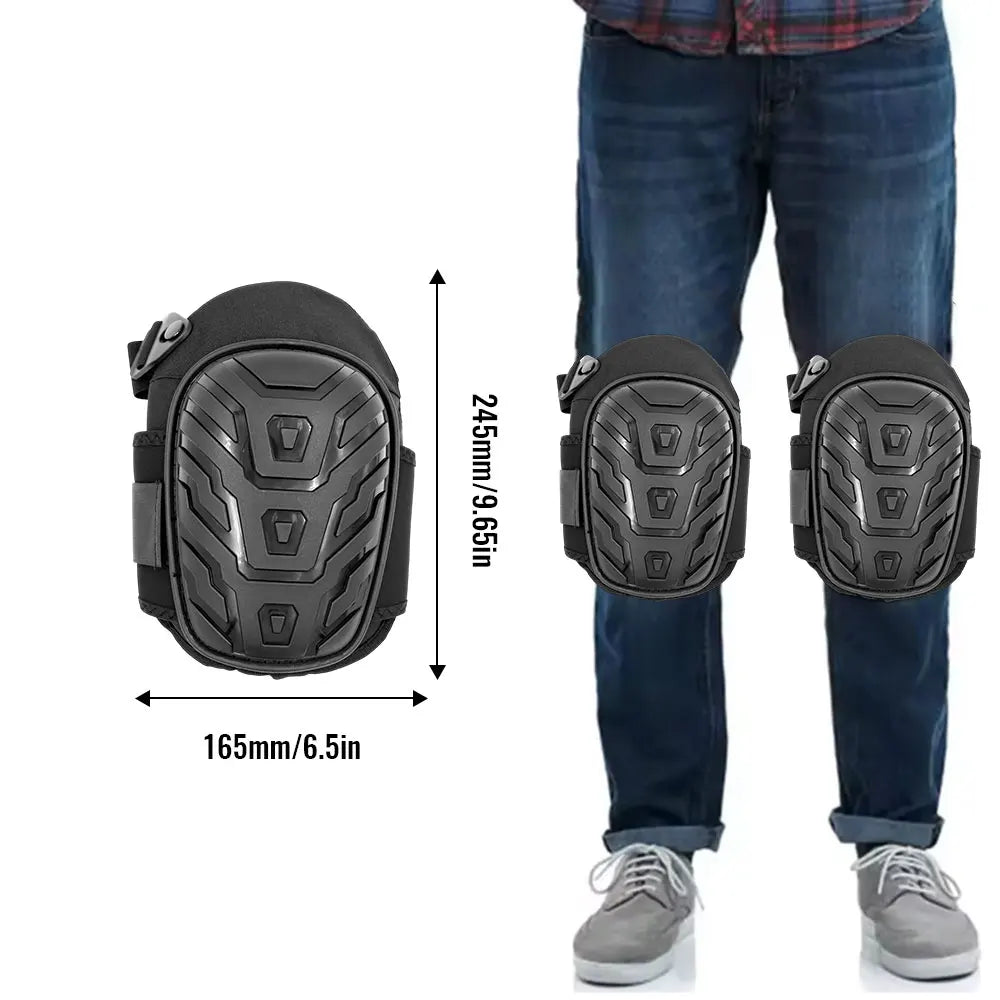 Heavy-Duty Professional Gel Knee Pads | EVA Foam & Gel Cushion for Work & Gardening