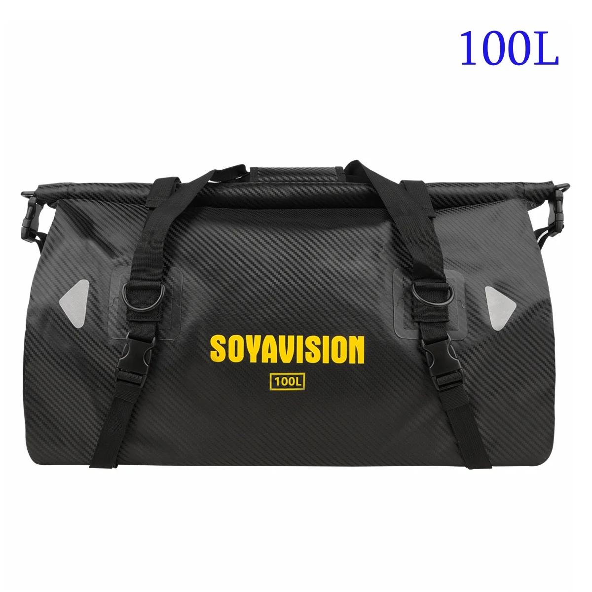 Waterproof Motorcycle Tail Bag | Dry Roll Luggage | 20L, 40L, 66L