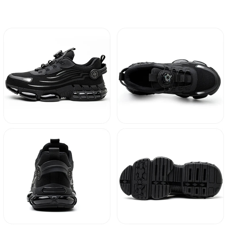 Manlegu Tough Safety Shoes - Ultimate Slip Resistance & Protection