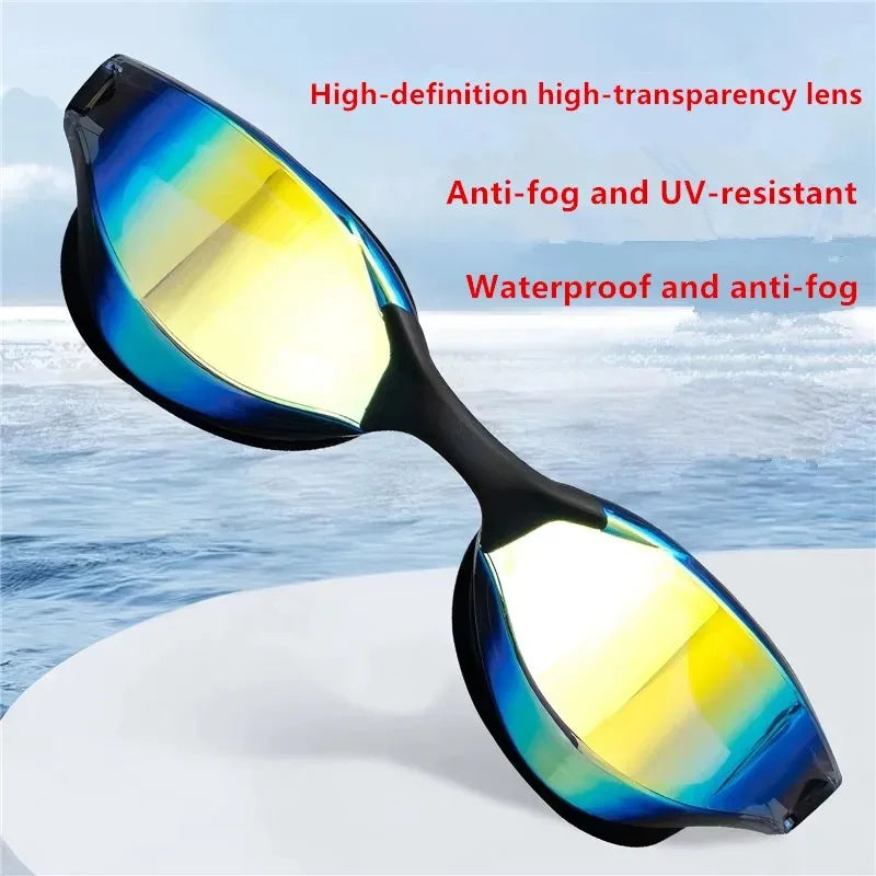 Aremd 25 Year Pro Racing Swimming Goggles - Waterproof Anti-Fog UV400