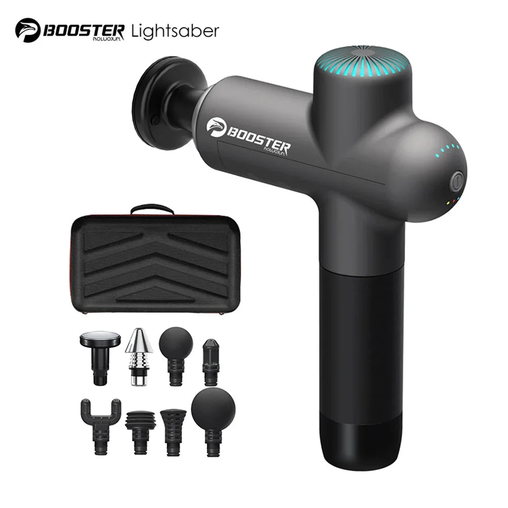 Booster Massage Gun - Electric Neck & Body Fascia Massager for Muscle Recovery