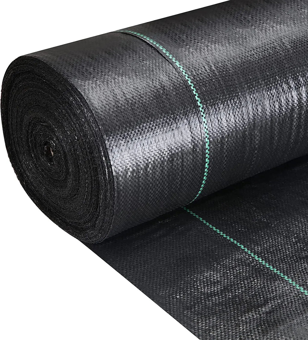 Heavy Duty Woven Weed Barrier Fabric | Non-Slip Ground Control Mat