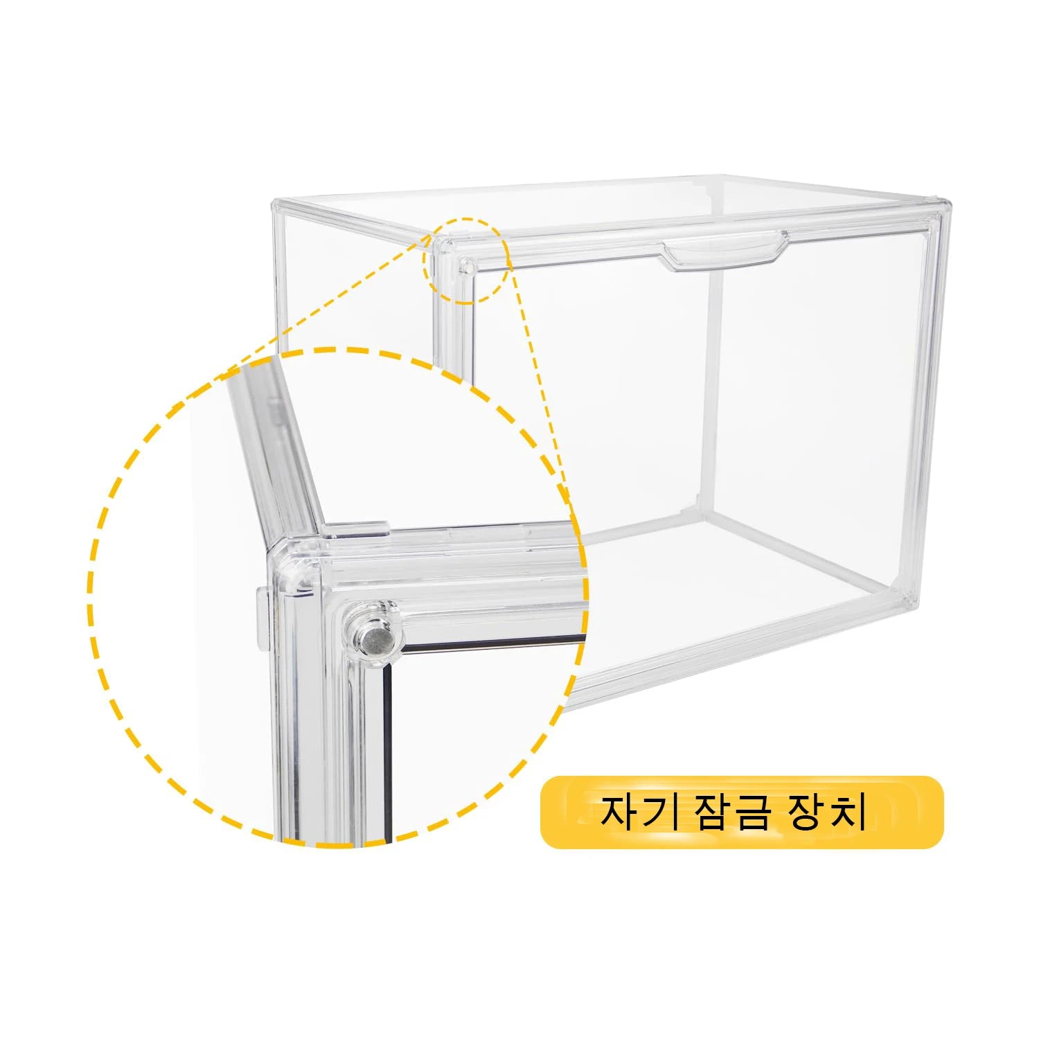 Large Capacity Clear Acrylic Organizer Box for Figures, Blind Boxes & Makeup