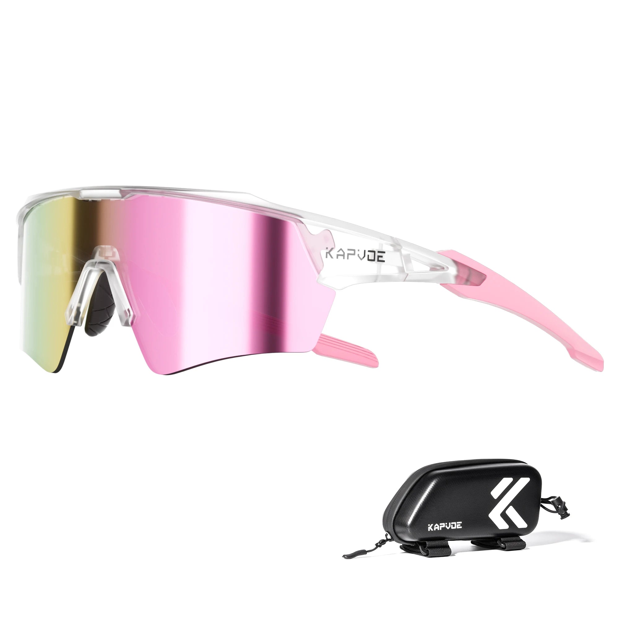 Kapvoe Photochromic Cycling Sunglasses UV400 MTB Road Bike Goggles Men Women