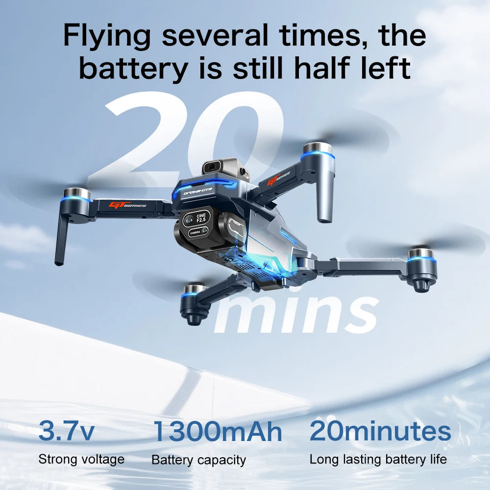 Lenovo GT8 Drone | Pro 8K Dual Camera GPS FPV Quadcopter