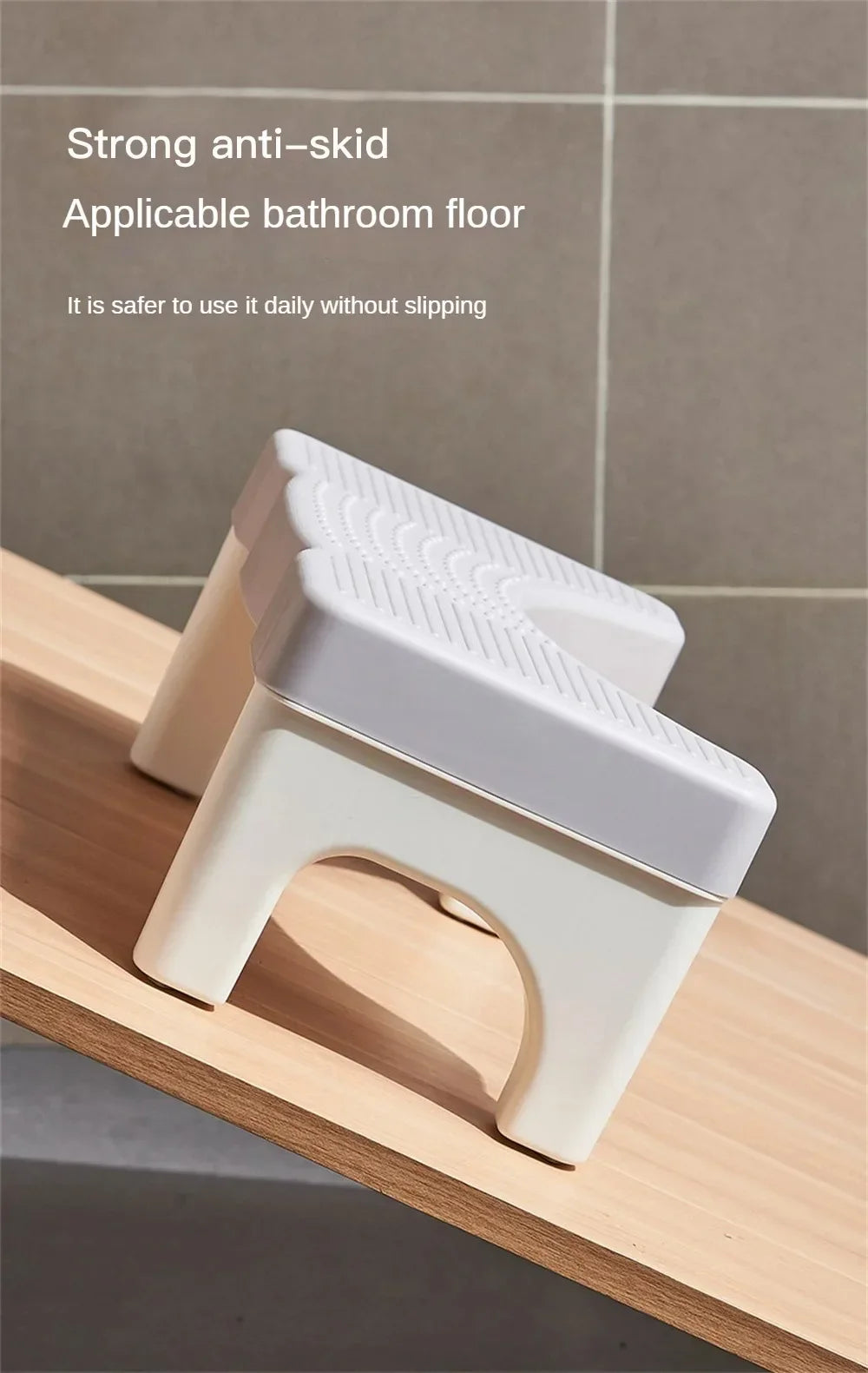 Ergonomic Squatty Potty Toilet Stool for Kids, Pregnant Women & Elderly – Bathroom Foot Stand