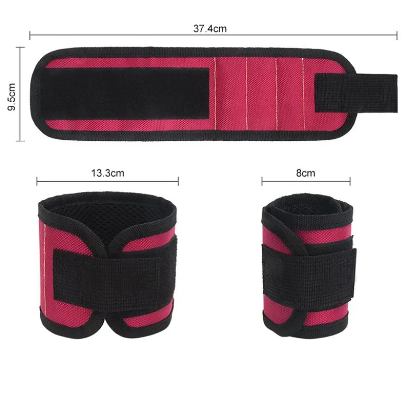 Magnetic Tool Wristband - Adjustable Workband for DIY & Professionals