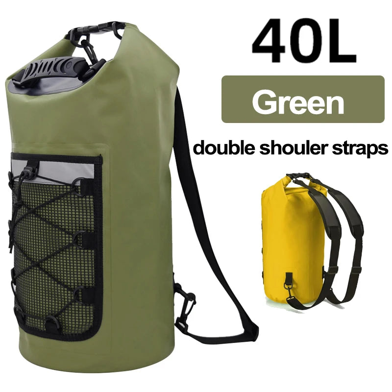 Waterproof Dry Bag Backpack for Kayaking & Outdoor Adventures - 10L/20L