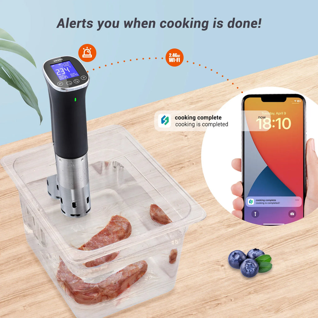 INKBIRD ISV-300W WiFi Sous Vide Machine - Precision Cooking