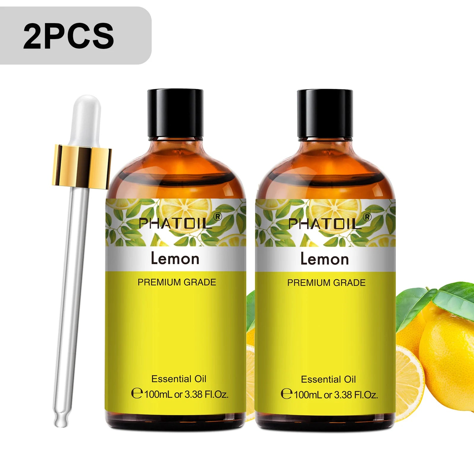 PHATOIL Premium Essential Oil Blend - Sandalwood, Lavender, Eucalyptus, Peppermint