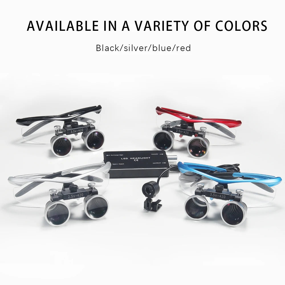 Dentistry Binocular Magnifier 2.5X/3.5X - Ultralight Dental Loupes