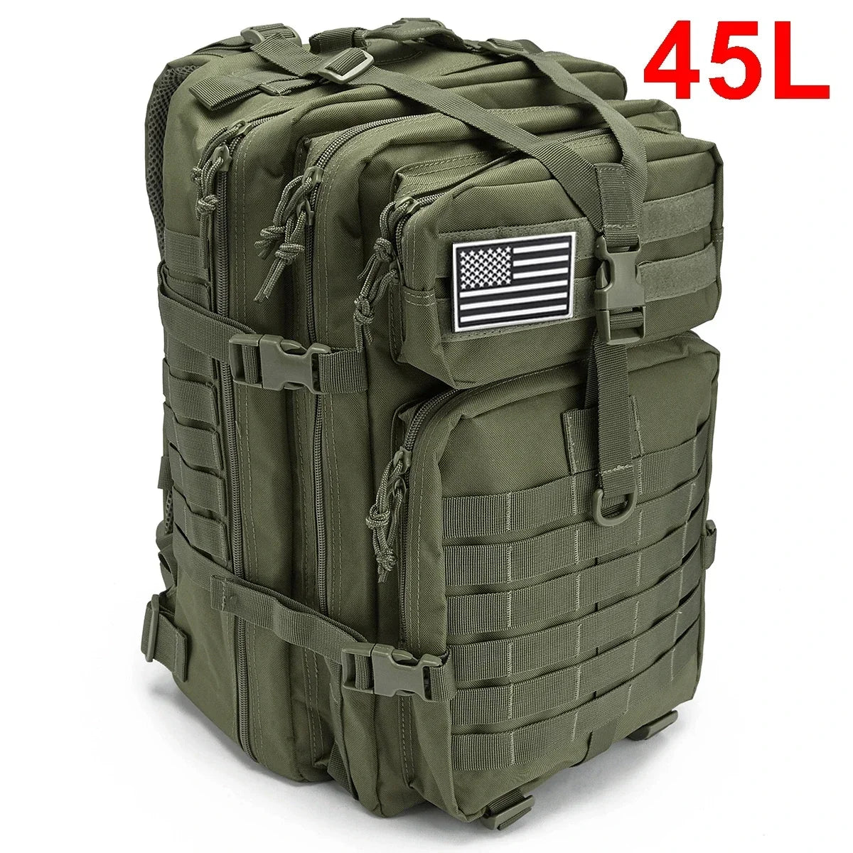 ReFire Gear 50L Tactical Assault Pack - Durable Military Backpack