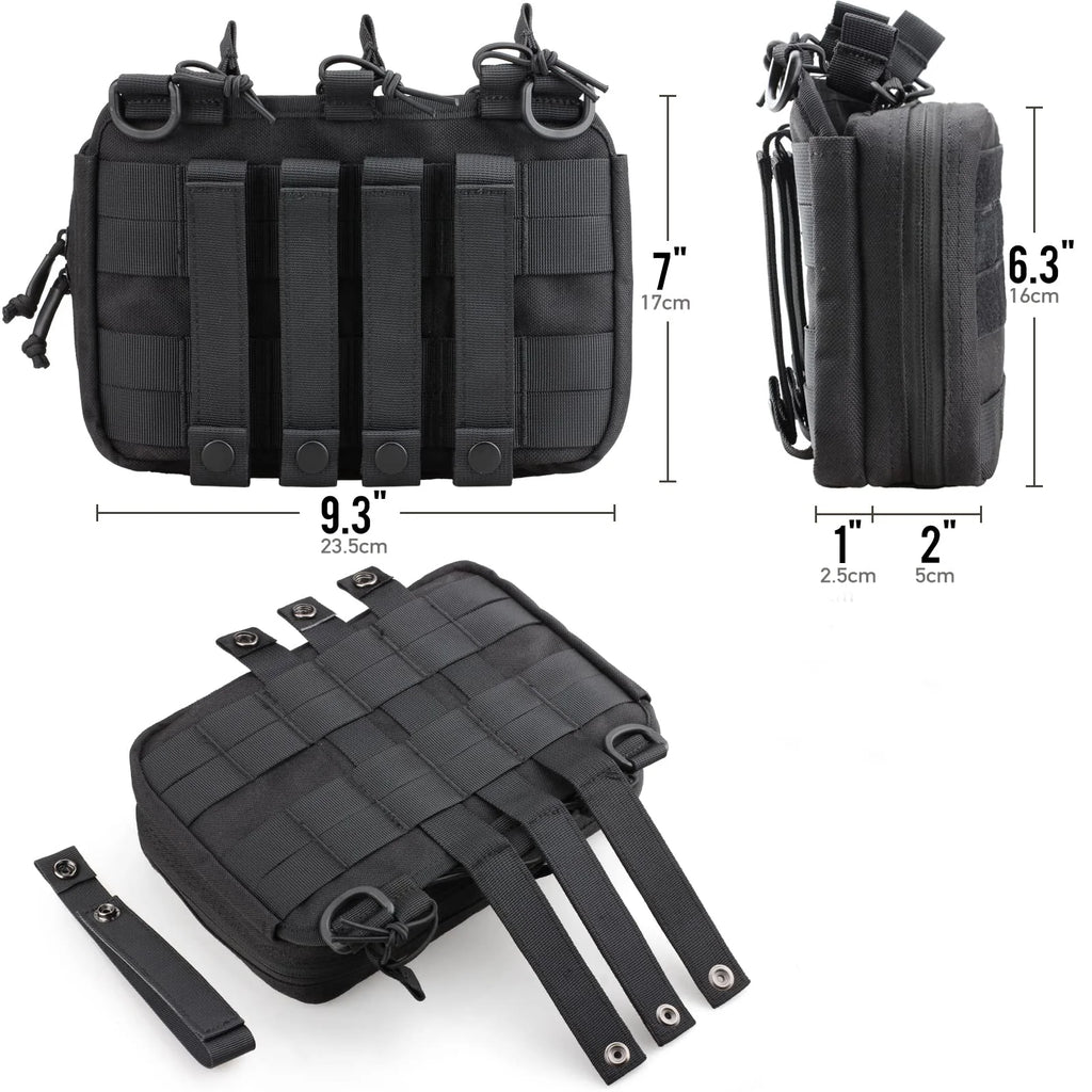 Tactical MOLLE Pouch - M4/M16 Mag Admin, Utility & EMT Organizer