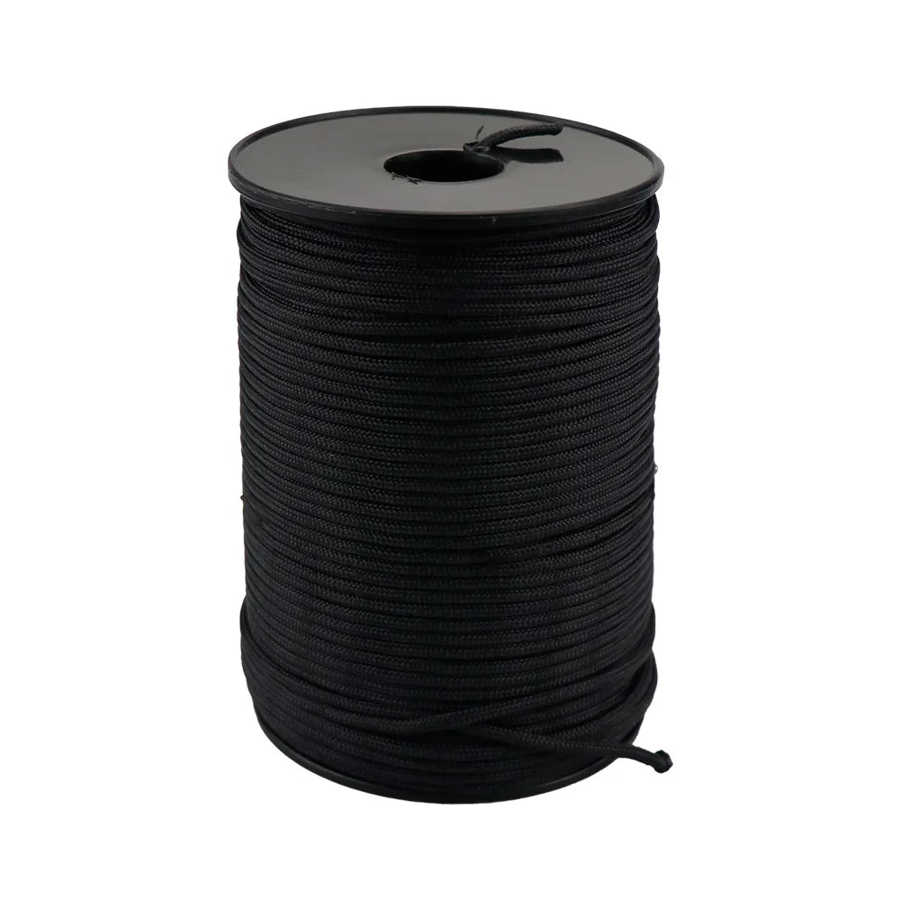 Vabena 100M 3mm 5-Core Paracord Survival Rope - Camping Tent Lanyard
