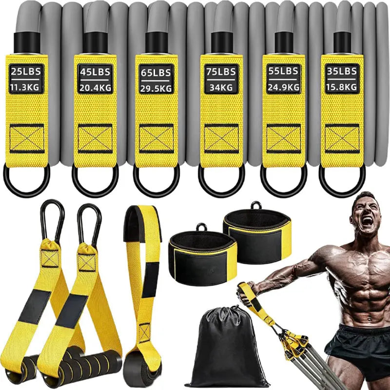 Resistance Strap with Handle | Natural Muscle Training