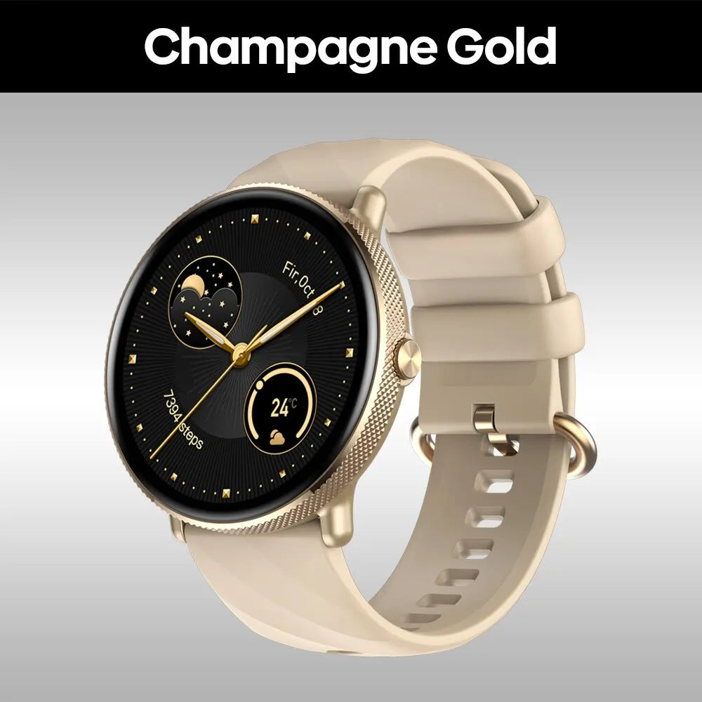 Zeblaze GTR 3 Pro: Voice Calling Smart Watch with AMOLED Display & 316L Steel Frame